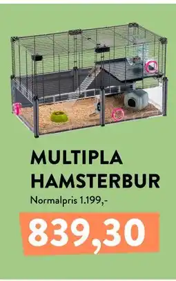 Plantorama MULTIPLA HAMSTERBUR tilbud