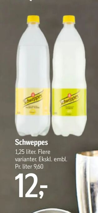 Føtex Schweppes tilbud