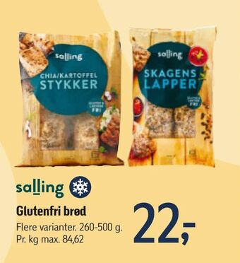 Føtex Glutenfri brød tilbud