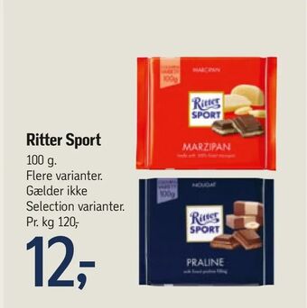 Føtex Ritter Sport tilbud