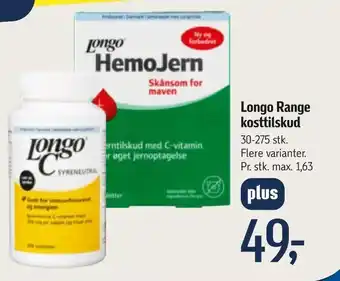 Longo Range kosttilskud