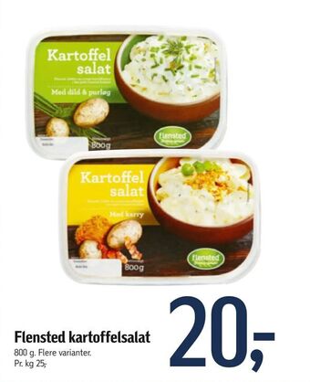 Føtex Flensted kartoffelsalat tilbud