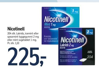 Føtex Nicotinell tilbud