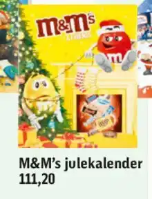Føtex M&M's julekalender tilbud