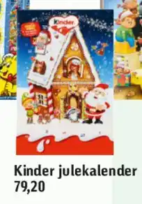 Føtex Kinder julekalender tilbud