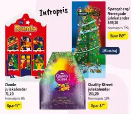 Føtex Quality Street julekalender tilbud
