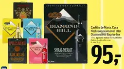 Føtex Castillo de Maria, Casa Nostra Appassimento eller Diamond Hill Bag-in-Box tilbud