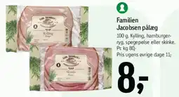Føtex Familien Jacobsen pålæg tilbud
