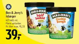 Føtex Ben & Jerry's isbæger tilbud