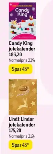 Føtex Spangsberg / Nørregade julekalender (stor træ) tilbud