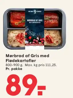 SPAR Mørbrad af Gris med flødekartofler tilbud