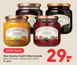 SPAR Den Gamle Fabrik Marmelade tilbud