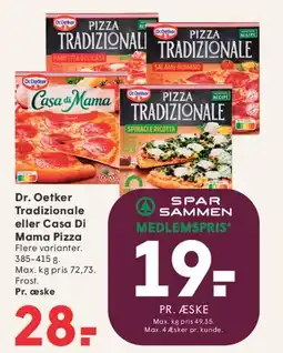 SPAR Dr. Oetker Tradizionale / Casa Di Mama Pizza tilbud