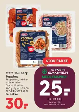 SPAR Steff Houlberg Topping tilbud