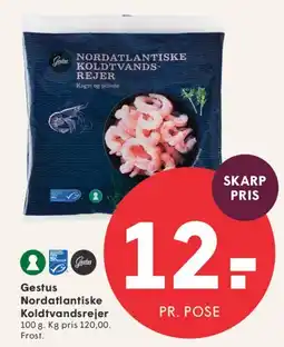 SPAR Gestus Nordatlantiske Koldtvandsrejer tilbud