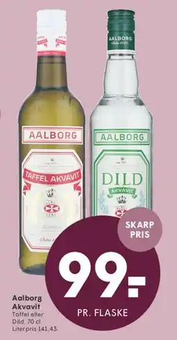 SPAR Aalborg Akvavit tilbud