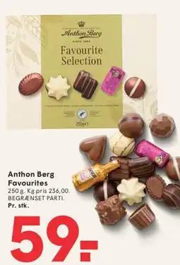 SPAR Anthon Berg Favourites (produktbillede) tilbud