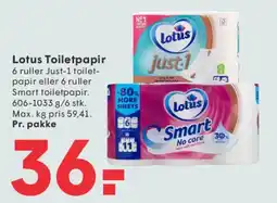 SPAR Lotus Toiletpapir tilbud