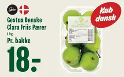 Min Købmand Gestus Danske Clara Friis Pærer tilbud