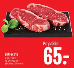 Min Købmand Entrecote tilbud