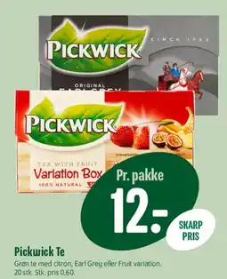 Min Købmand Pickwick te tilbud