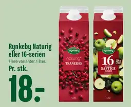 Min Købmand Rynkeby Naturig eller 16-serien tilbud