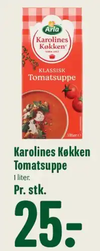 Min Købmand Karolines Køkken Tomatsuppe tilbud