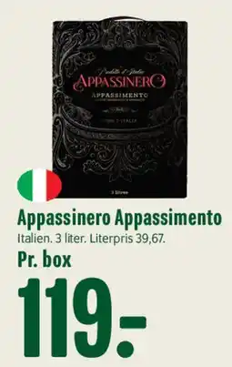 Min Købmand Appassinero Appassimento tilbud