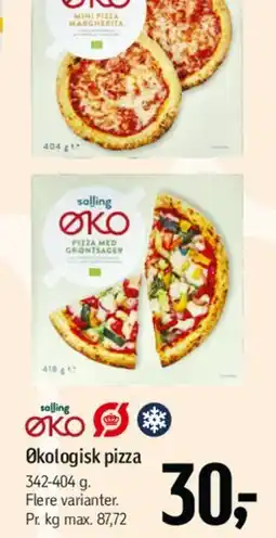 Føtex Økologisk pizza tilbud
