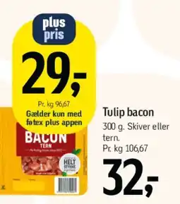 Føtex Tulip bacon tilbud