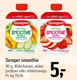 Føtex Semper smoothie tilbud