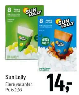 Føtex Sun Lolly tilbud