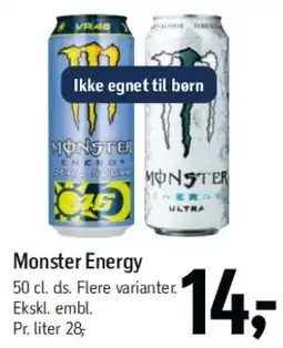 Føtex Monster Energy tilbud