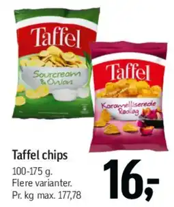 Føtex Taffel chips tilbud