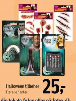 Føtex Halloween tilbehør tilbud