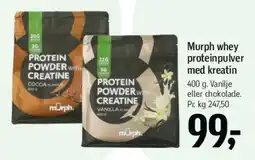 Føtex Murph whey proteinpulver med kreatin tilbud