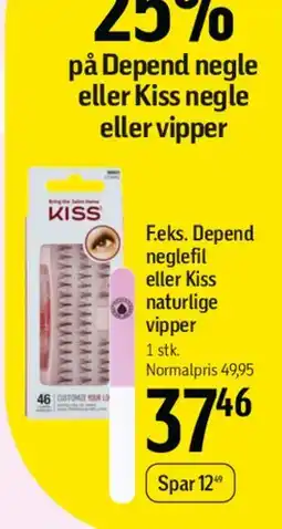Føtex KISS negle / vipper tilbud