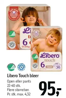 Føtex Libero Touch bleer tilbud