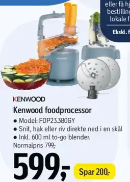 Føtex Kenwood foodprocessor tilbud