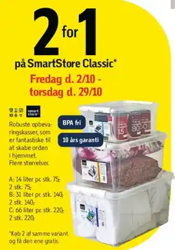 Føtex SmartStore Classic opbevaringskasser tilbud