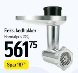 Føtex Kenwood tilbehør (f.eks. kødhakker) tilbud