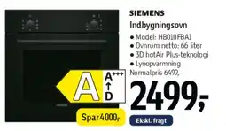 Føtex Indbygningsovn tilbud