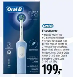 Føtex Oral-B Vitality Pro eltandbørste tilbud