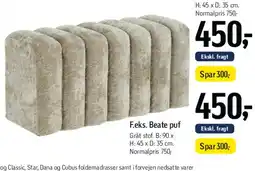 Føtex F.eks. Anna puf / Beate puf tilbud