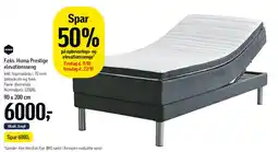 Føtex Huma Prestige elevationsseng tilbud