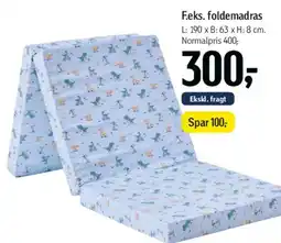 Føtex F.eks. foldemadras tilbud