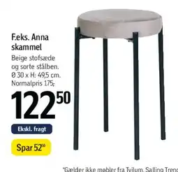 Føtex F.eks. Anna skammel tilbud