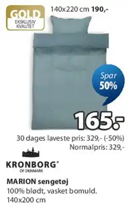 JYSK MARION sengesæt tilbud