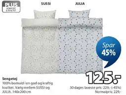 JYSK Sengetøj (SUSSI / JULIA) tilbud
