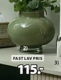 JYSK ULRIK vase tilbud